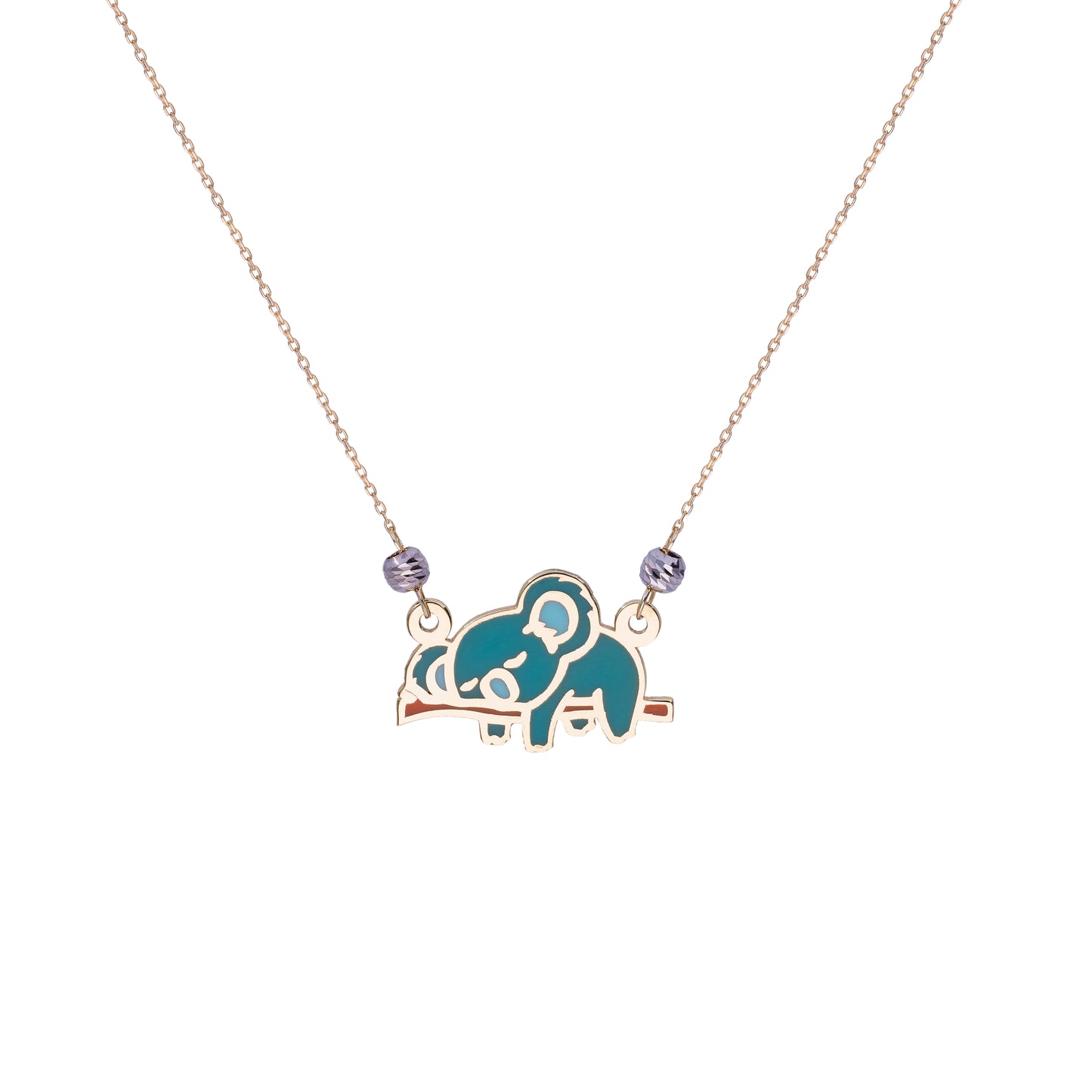 Gold Koala Necklace