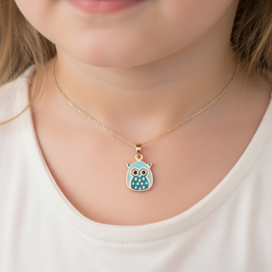 Baby Owl Pendant