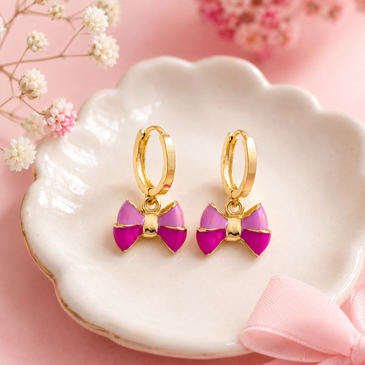 Princess Bow Earrings