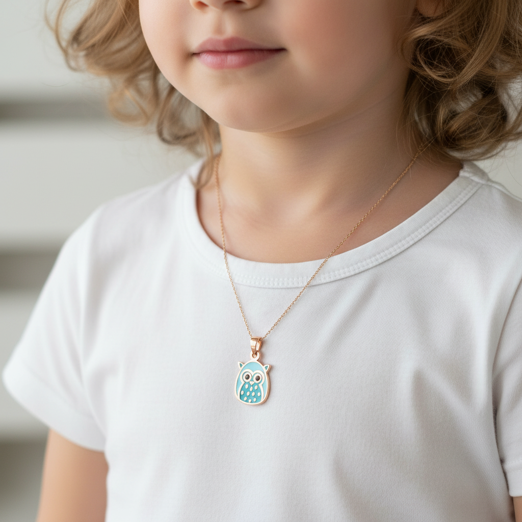 Baby Owl Pendant
