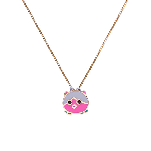 18K Gold Sweet Pea Necklace