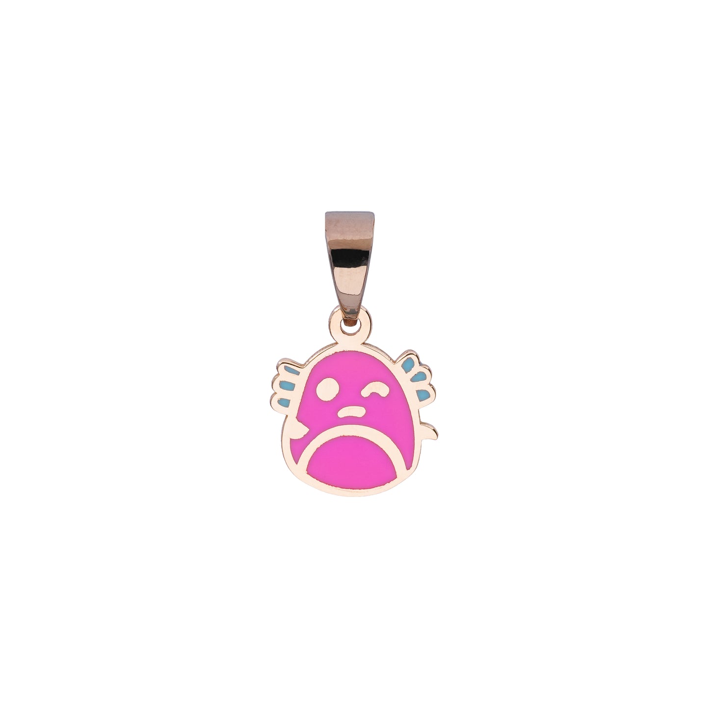18K Gold Pixie Wink Pendant