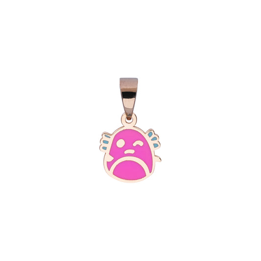 18K Gold Pixie Wink Pendant