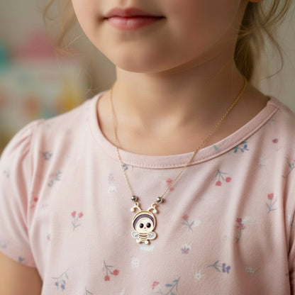 Gold Bee necklace