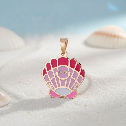 Gold Seashell Pendant