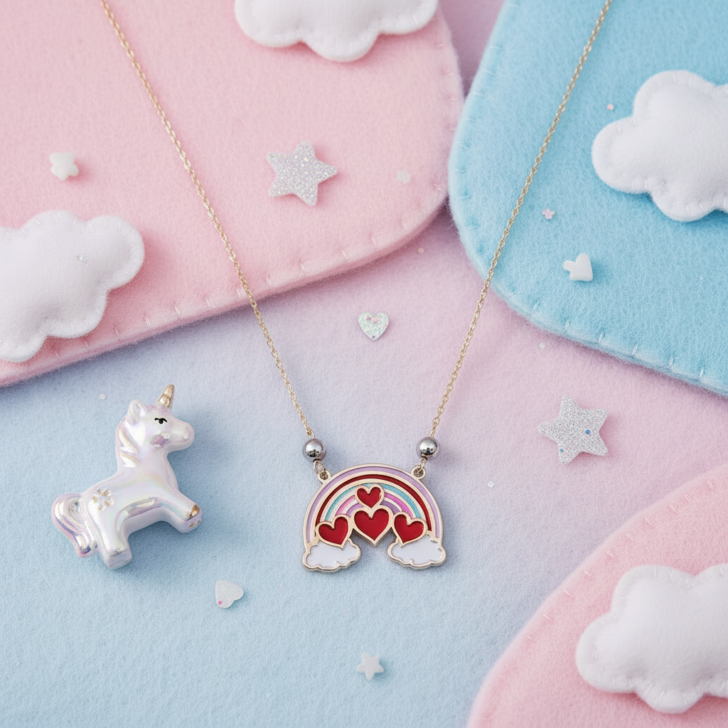 Rainbow Love Necklace